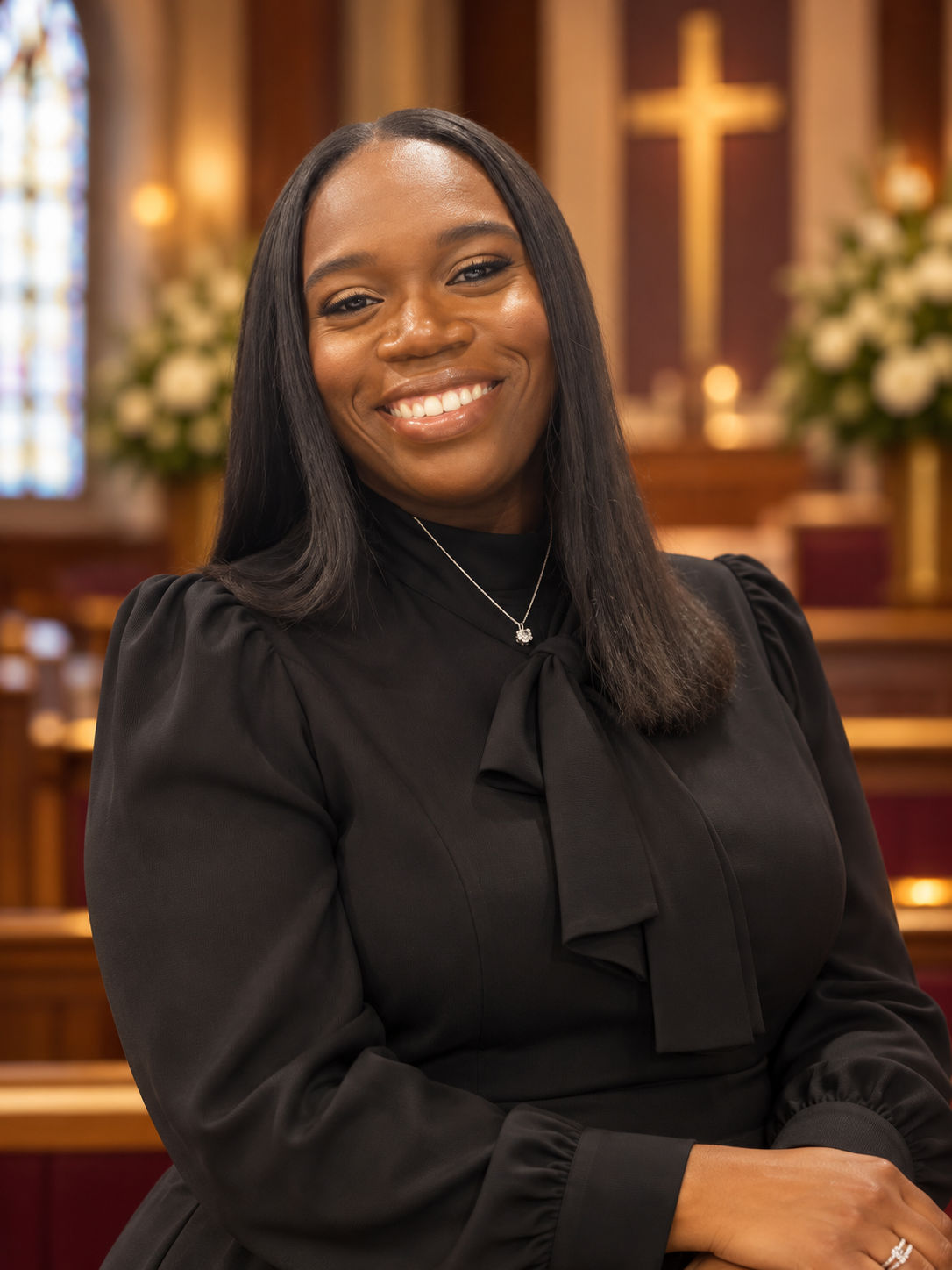 Portrait of Minister Delores Blair, First Lady of Greater Harvest Fellowship